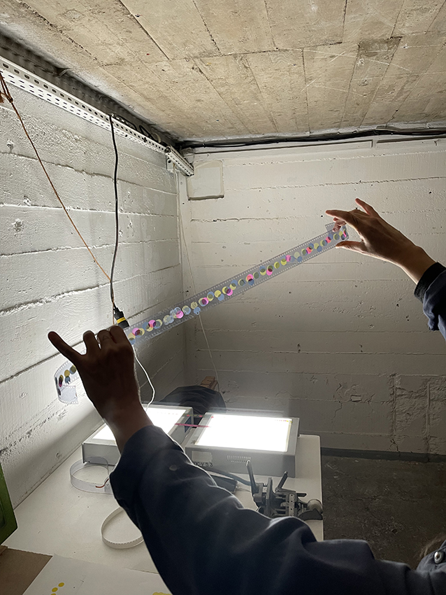 sérigraphie sur bande 8mm 16mm 35mm