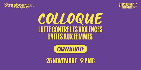 L’art en lutte, 15ème Colloque contre les violences faites aux femmes