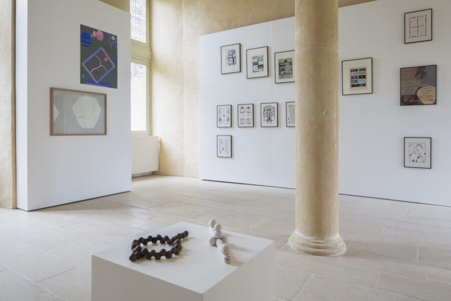 Exposition de Johann Bertrand D'Hy à l'Abbaye de Saint-Florent-Le-Vieil (49)