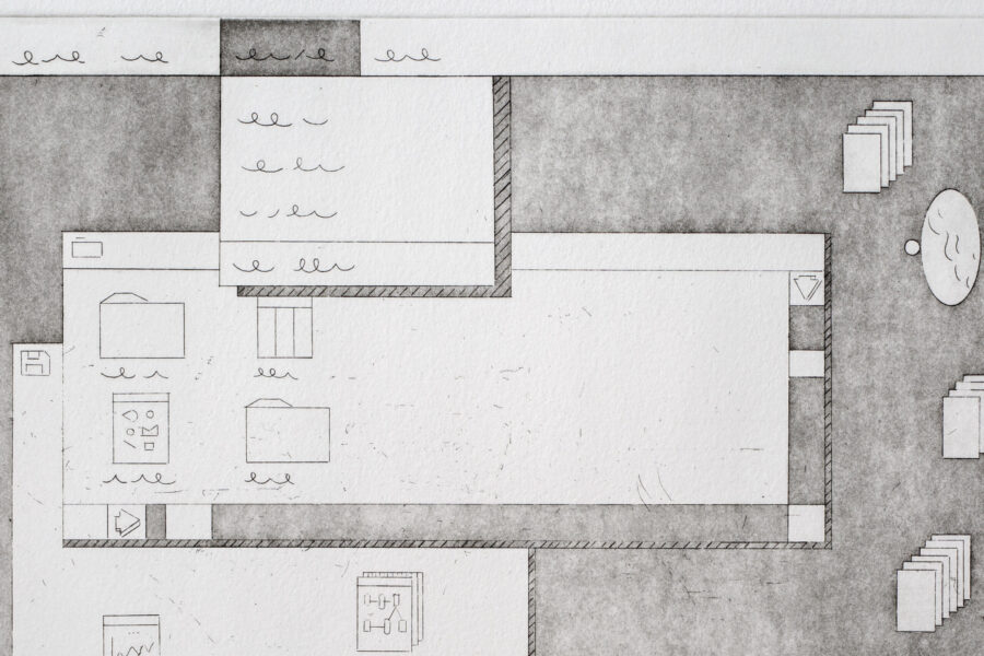 Exposition de Johann Bertrand D'Hy à l'Abbaye de Saint-Florent-Le-Vieil (49)