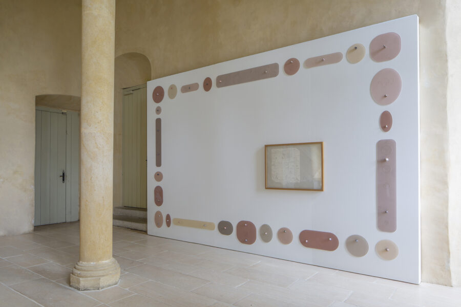 Exposition de Johann Bertrand D'Hy à l'Abbaye de Saint-Florent-Le-Vieil (49)