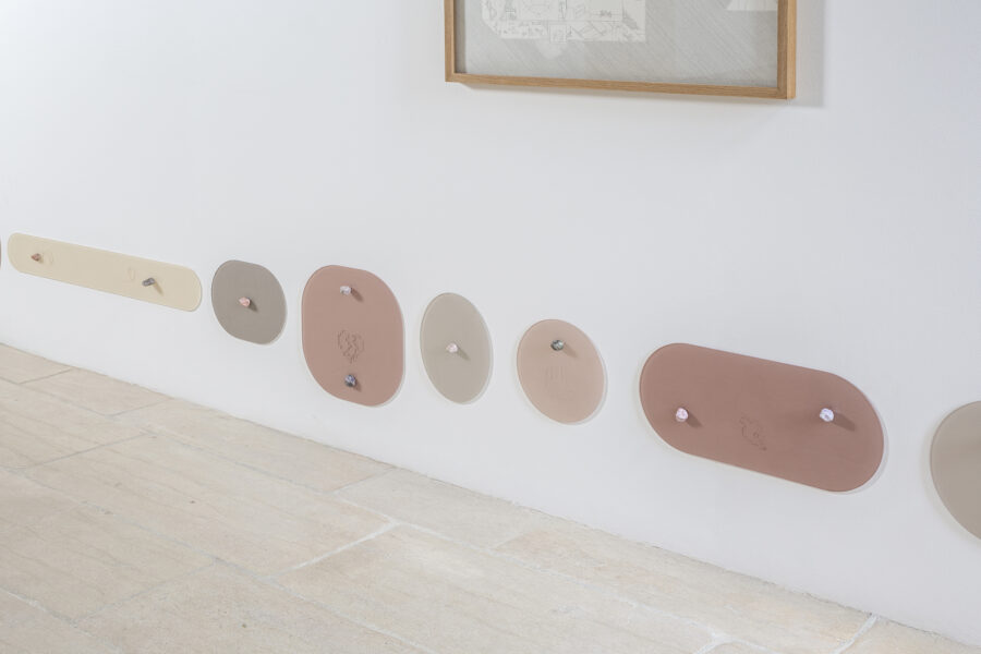 Exposition de Johann Bertrand D'Hy à l'Abbaye de Saint-Florent-Le-Vieil (49)