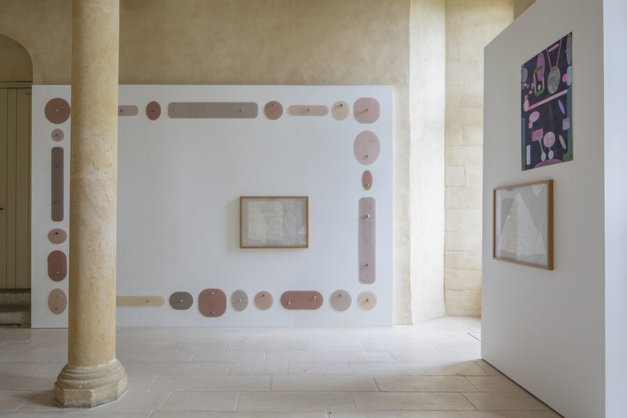 Exposition de Johann Bertrand D'Hy à l'Abbaye de Saint-Florent-Le-Vieil (49)