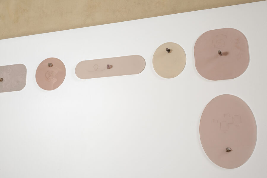 Exposition de Johann Bertrand D'Hy à l'Abbaye de Saint-Florent-Le-Vieil (49)