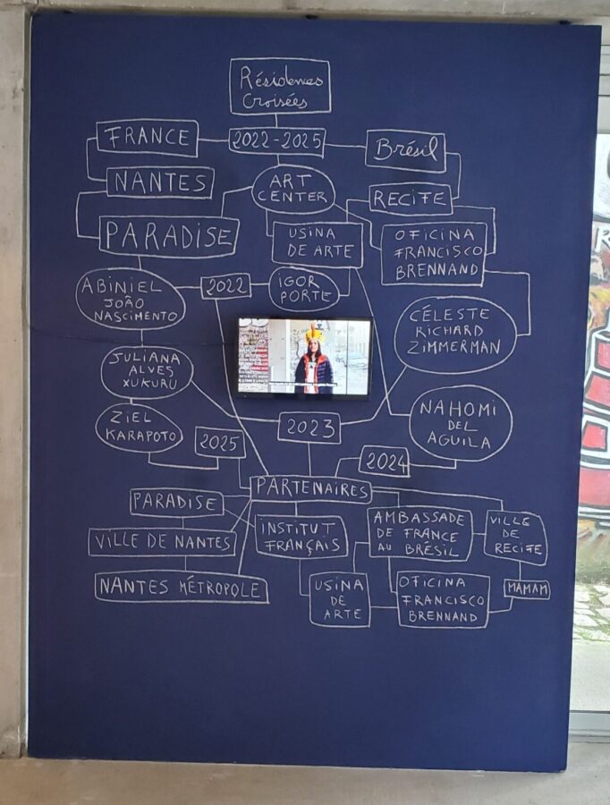 carte cognitive-exposition de Ziel Karapoto