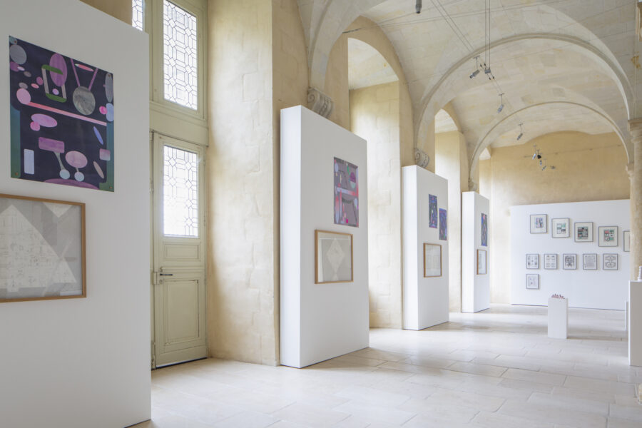 Exposition de Johann Bertrand D'Hy à l'Abbaye de Saint-Florent-Le-Vieil (49)
