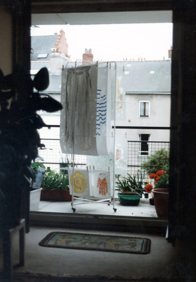 Pour étendre le linge