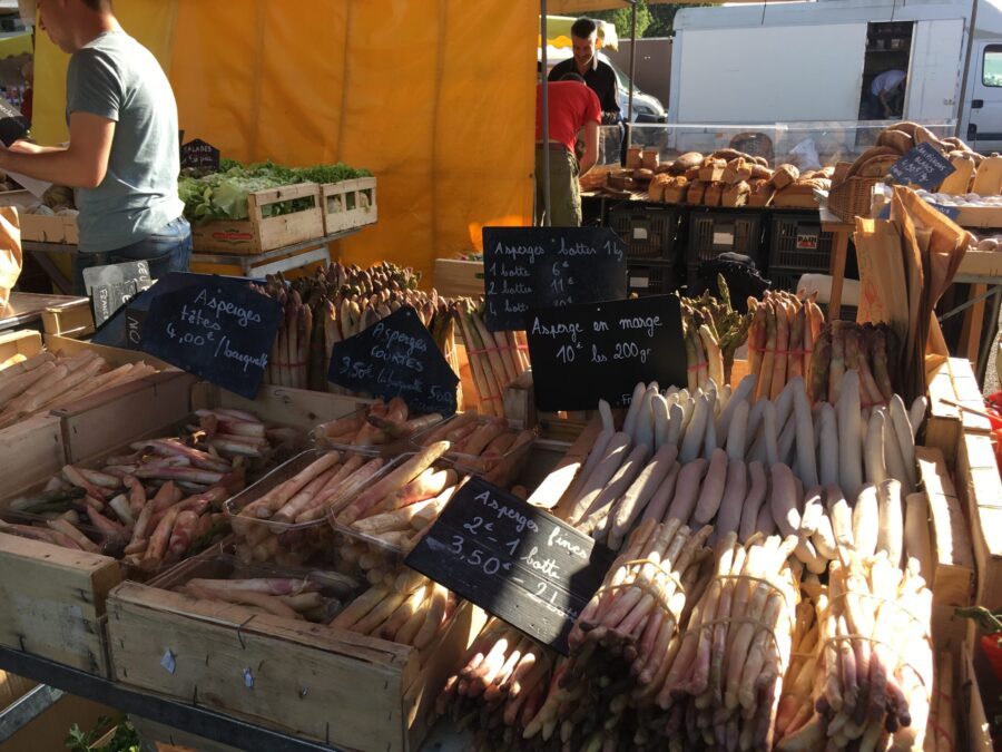 Asperge en marge