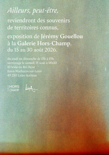Ailleurs, peut-être.